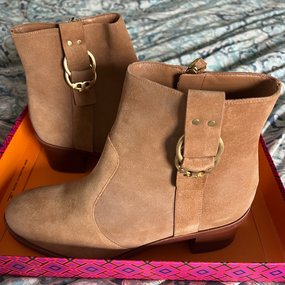 Tory Burch Marsden Booties Size 8